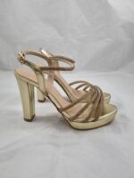Sandali gioiello Joel platino art. a7372
