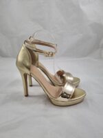 Sandali Joel specchio platino art. a 1142