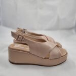 Sandali Susimoda in nappa cipria art.22250