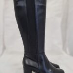 Stivale con tacco Igi&Co in pelle nero art.4695300