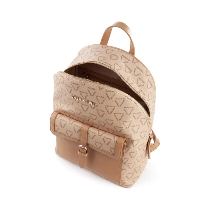 Zaino Valentino multicolore beige modello Liuto - immagine 5