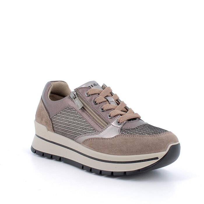 Sneakers Igi&Co fango laminato art.6673844 - immagine 3