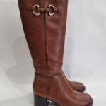 Stivali donna Keys con dettaglio cuoio art.10097