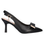 Slingback donna Ferre nero art.FB-030