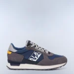 Sneakers Napapijri uomo scamosciato grigio/blu Stab01