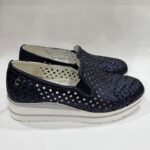 Mocassino Cinzia Soft traforato blu art.2014846