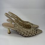 Slingback Exè traforate oro art.Selena 851