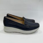Mocassino Cinzia Soft pelle blu art.98000