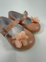 Ballerina bimba rosa cipria Sa.Ba con fiore in tulle art.01 - immagine 4
