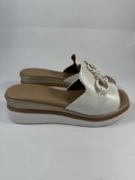 Ciabatta Repo bianco con accessorio art.10124