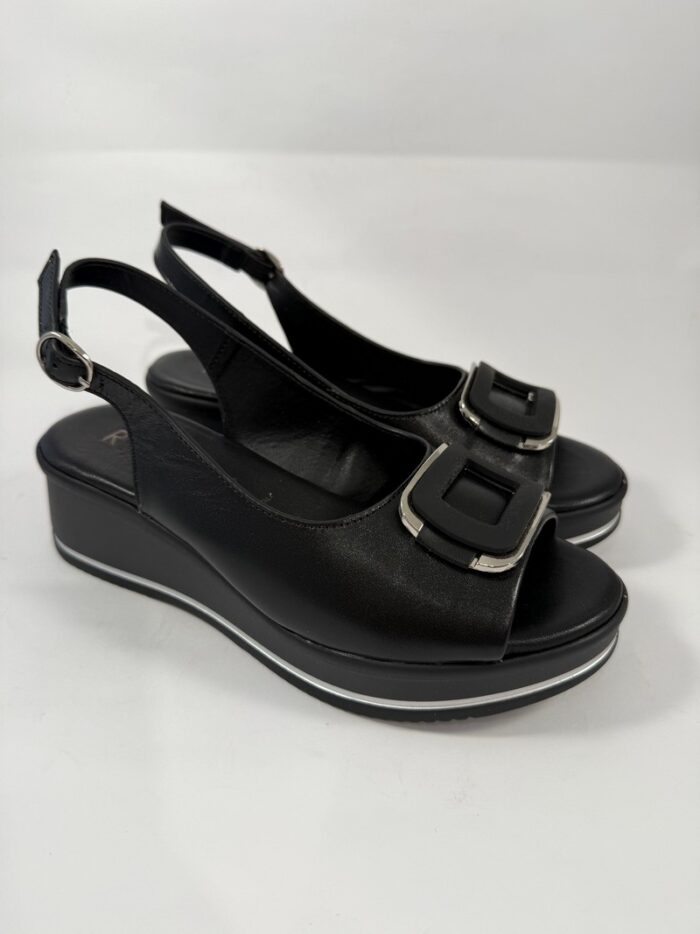 Sandali Repo nero art.12224 - immagine 3