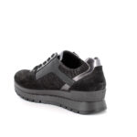 Sneakers donna Igi&Co scamosciato nero art.8676100 - immagine 4