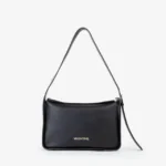 Borsa a spalla Valentino nera modello grande Fosca Re
