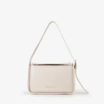 Borsa a spalla Valentino ecrù modello Fosca Re