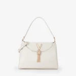 Borsa a spalla Valentino ecrù modello Stella