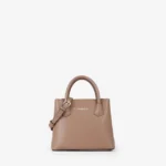 Borsa a mano Valentino taupe modello Faith Re