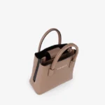 Borsa a mano Valentino taupe modello Faith Re - immagine 4