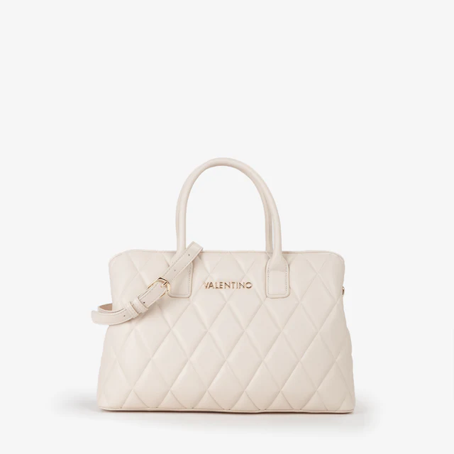 VBS9BA04_11_991 Shopping valentino ecrù modello Frisia - immagine 1