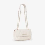 Borsa a spalla Valentino ecrù modello Frisia - immagine 3