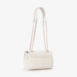 Borsa a spalla Valentino ecrù modello Frisia - immagine 4