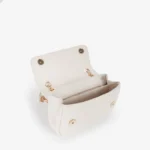 Borsa a spalla Valentino ecrù modello Frisia - immagine 5