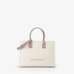 Shopping Valentino ecrù/taupe modello Wilk