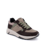 Sneakers uomo Igi&Co camoscio marrone/verde art.8640411 - immagine 3