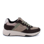 Sneakers uomo Igi&Co camoscio marrone/verde art.8640411