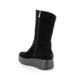 Stivali platform Igi&Co camoscio nero art.8671300 - immagine 4