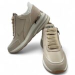 Sneakers Keys beige art.11223 - immagine 5