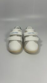 Sneakers Calvin Klein bimbo bianco/verde art.83152 - immagine 3
