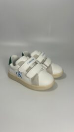 Sneakers Calvin Klein bimbo bianco/verde art.83152 - immagine 2