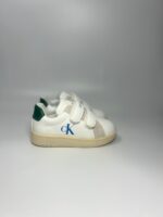 Sneakers Calvin Klein bimbo bianco/verde art.83152