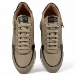 Sneakers keys camoscio taupe art.11220 - immagine 3