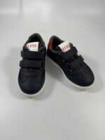 Sneakers Ferre bimbo blu/rosso doppio velcro art.361 - immagine 2