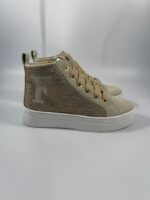 Polacco ragazza Ferre camoscio off white con strass art.202