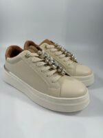 Sneakers Alviero Martini donna off white con accessorio art.2270 - immagine 3