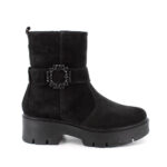 Stivaletti igi&Co scamosciato nero art.8665700