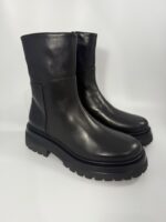 Stivaletto Crown pelle nero art.M21 - immagine 3