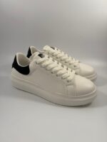 Sneakers Icon uomo bianco/nero art.03575 - immagine 3