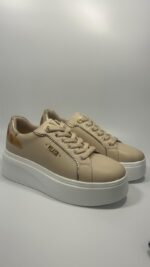 Sneakers platform Alviero Martini beige art.1304 - immagine 3