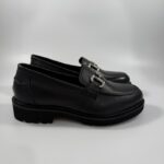 Mocassino Valleverde pelle nero art.42491