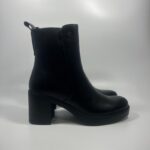 Stivaletto con tacco Keys nero art.11480