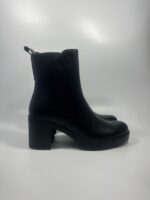 Stivaletto con tacco Keys nero art.11480