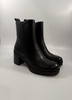 Stivaletto con tacco Keys nero art.11480 - immagine 3