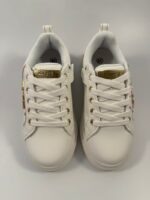 Sneakers bambina 4Us paciotti bianco con strass art.25990 - immagine 5