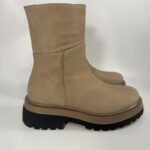 Stivaletto Crown nabuk tortora art.M21