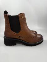 Stivaletto Valleverde pelle castagno art.42506