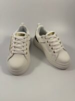 Sneakers bambina 4Us paciotti bianco con strass art.25990 - immagine 6