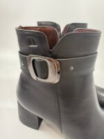 Tronchetto Leios 30s pelle nero art.4412 - immagine 4